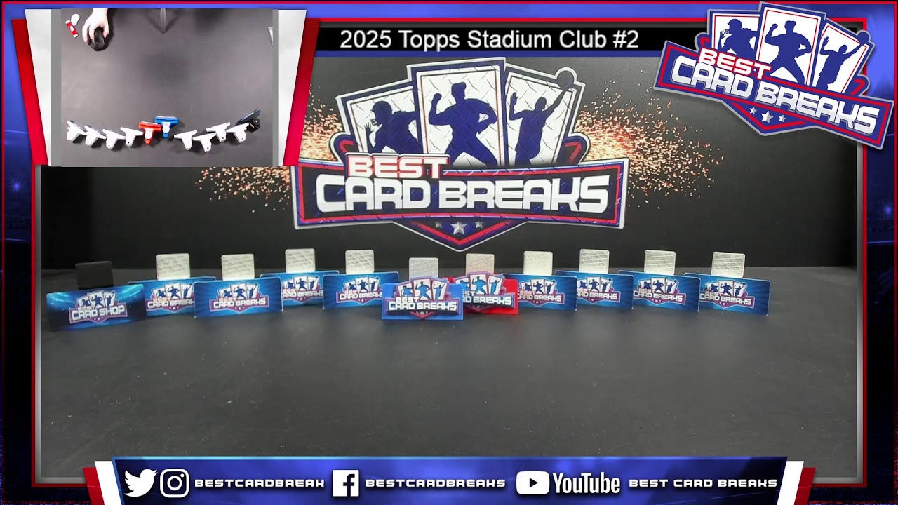2025 Topps Stadium Club #2 - 16 Box Case Pick Your Team -  2/18/26