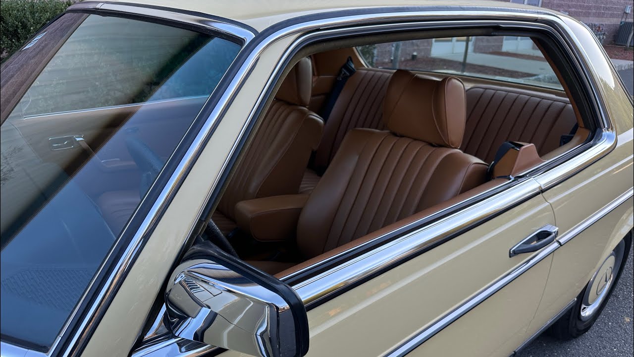 1978 Mercedes-Benz 300CD Interior and engine bay video 4/17/25