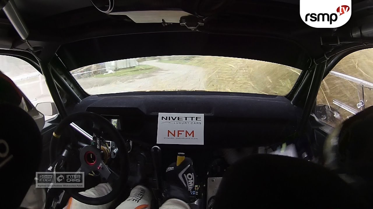 50.RAJD DOLNOŚLĄSKI: F.NIVETTE K.HELLER - SKODA FABIA R5 - DZWON/CRASH - ONBOARD