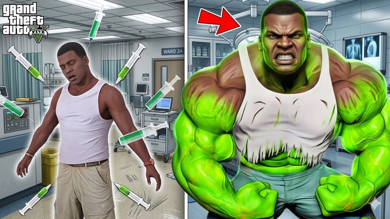 Franklin Got Hulk Power And Save Los Santos From Loki | GTA 5 Mods 