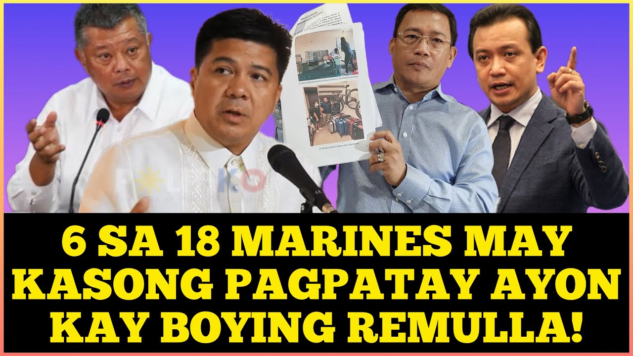 Kent Garcia is live! Boying Remulla: “6 sa 18 ex-Marines may kasong m*rdér!”