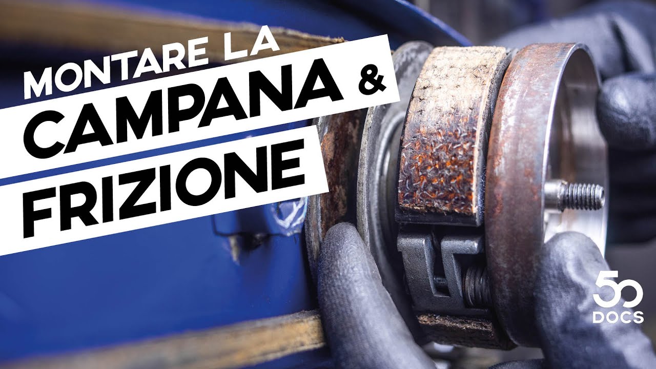 Montaggio della CAMPANA e FRIZIONE | Piaggio Ciao Bravo Si Tutorial