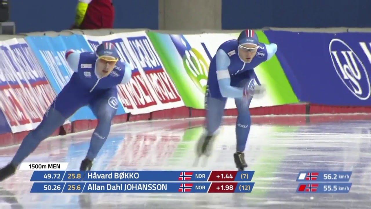 Allan Dahl Johansson 1500m - 1:43.13 (WRJ). WC3 Calgary 2017/2018