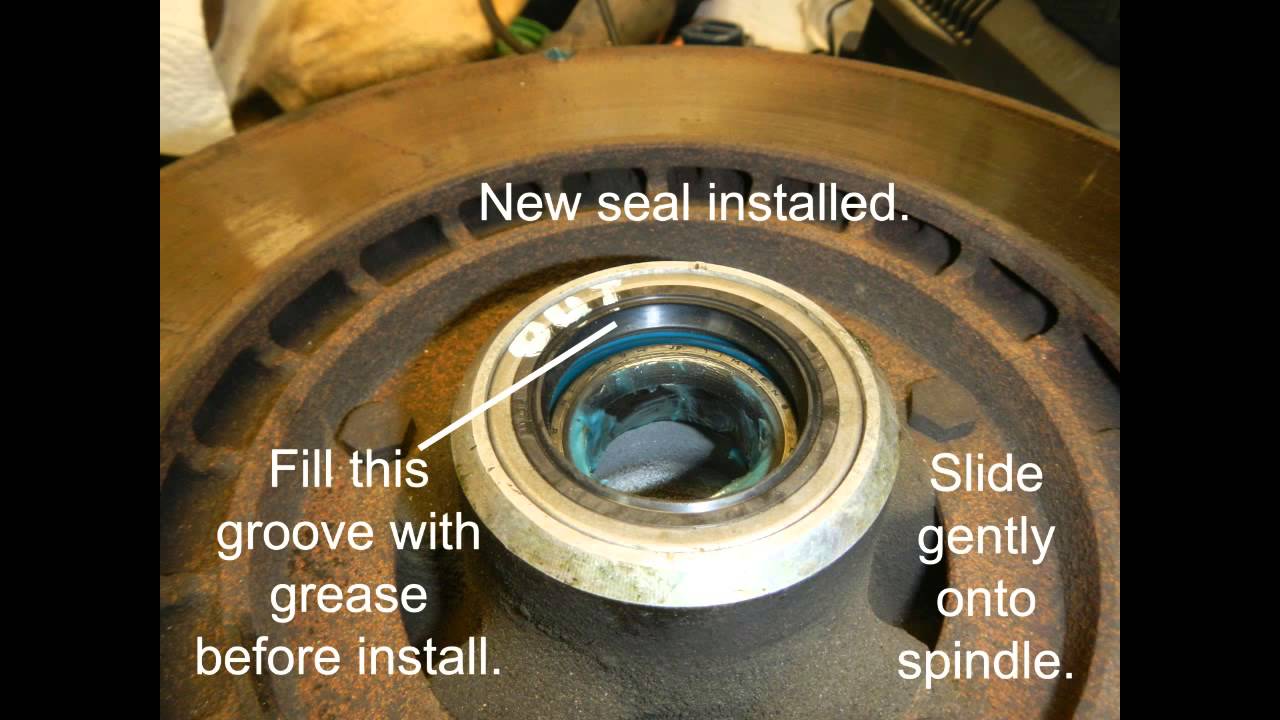 Porsche 911 Wheel Bearing grease
