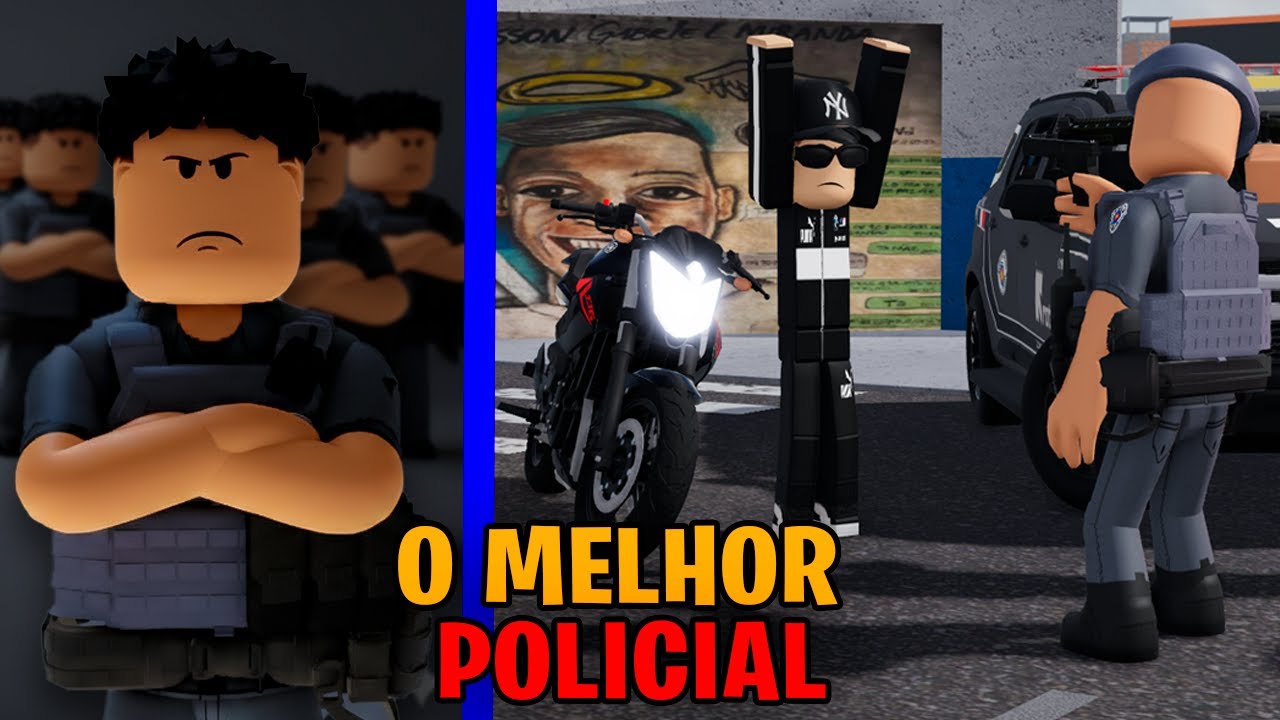 ROBLOX - ME TORNEI O MELHOR POLICIAL NA CIDADE DO GRAU