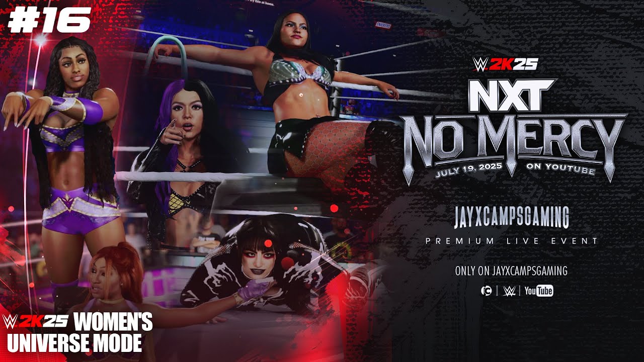 WWE 2K25 Women's Universe Mode #16 - NXT No Mercy PLE