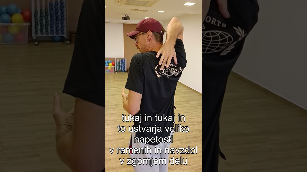 Vaje za ramenski obroč in pravilno držo 1.del