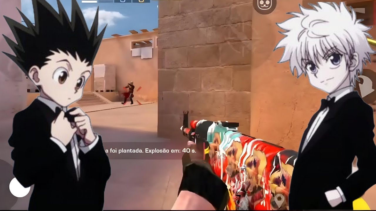 Dois Zé tentando jogar o modo aliados 