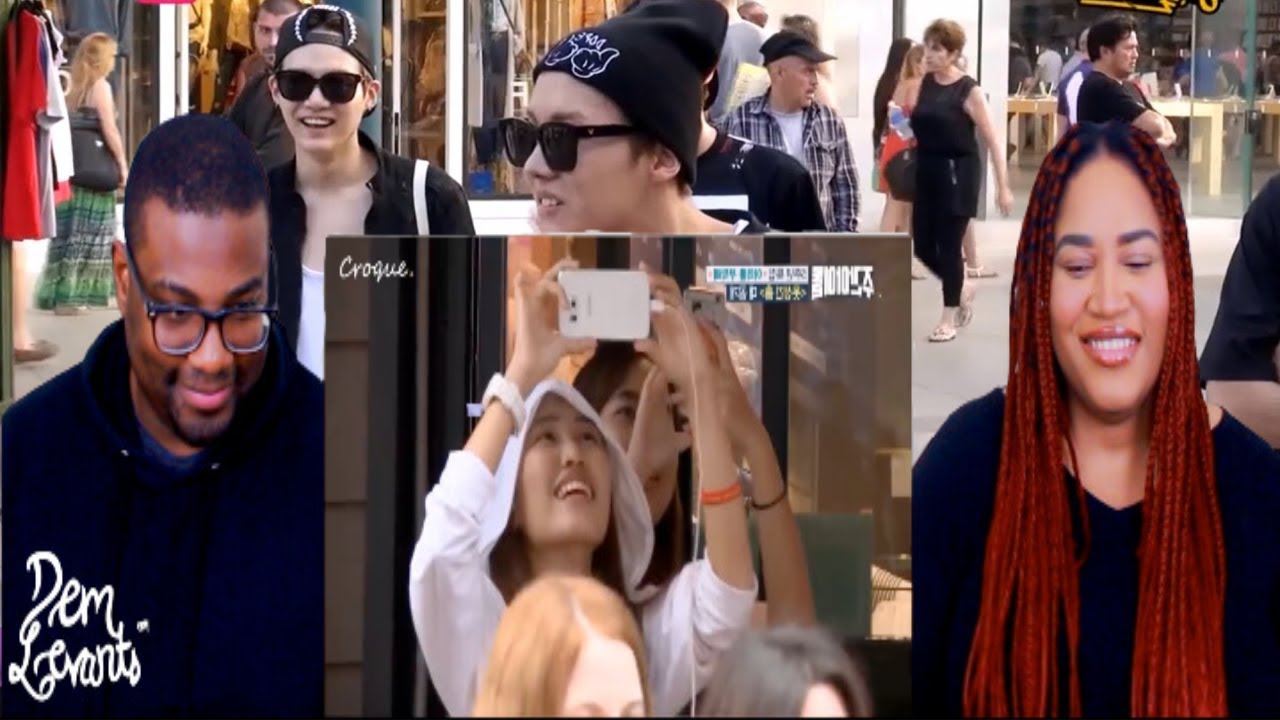 K-POP IDOLS DANCING IN PUBLIC PART.1 Reaction