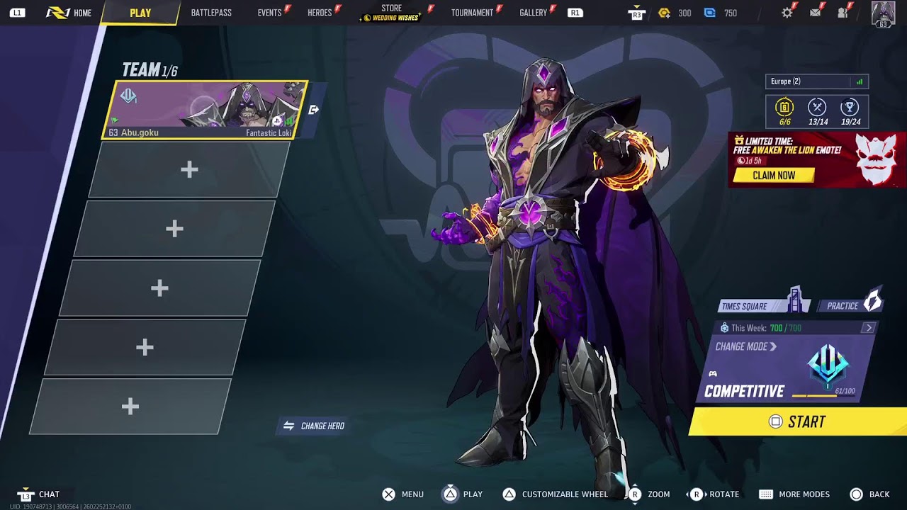 Marvel rivals  someone plz help me rank / subscribers in my road to GM