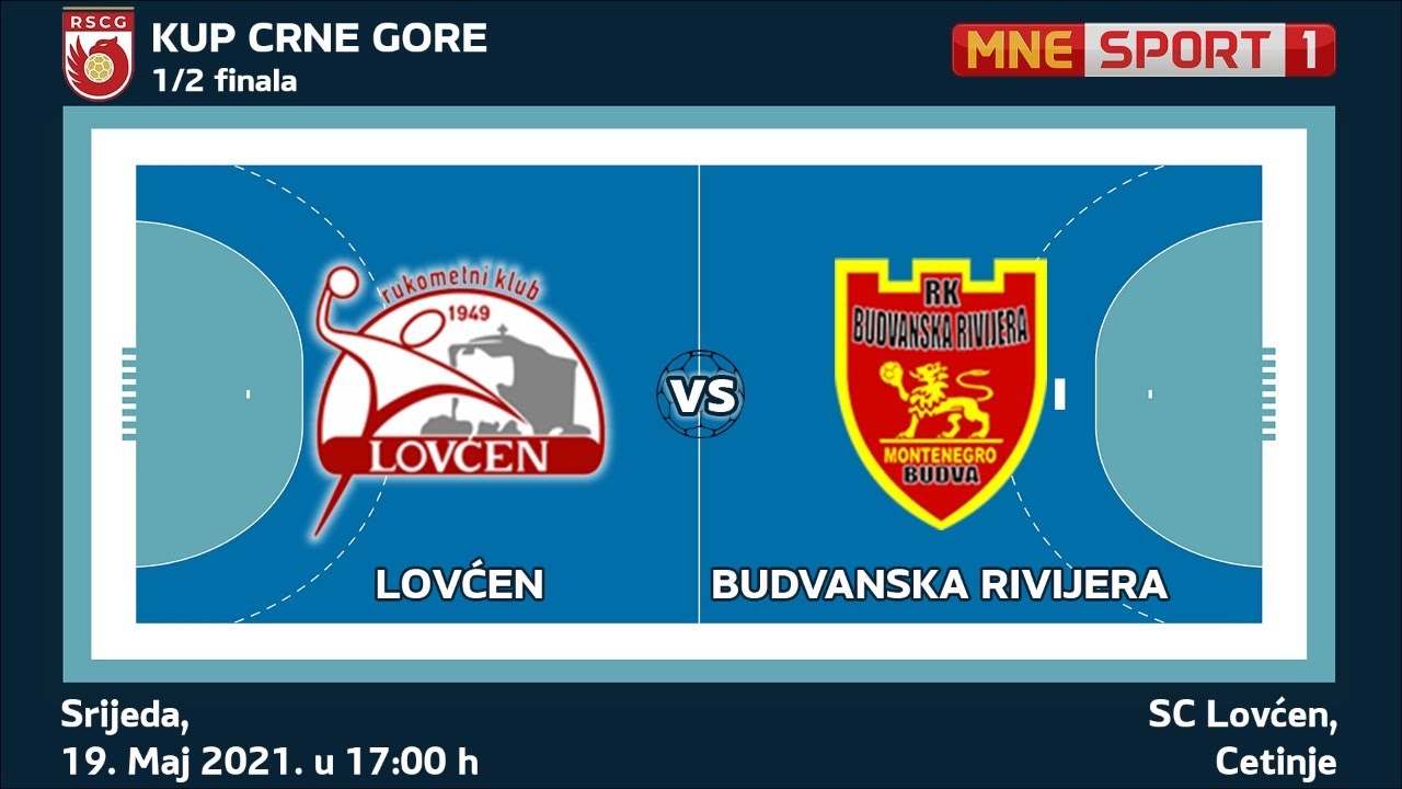 Kup Crne Gore | Lovćen vs Budvanska rivijera | 1/2 finale | LIVE