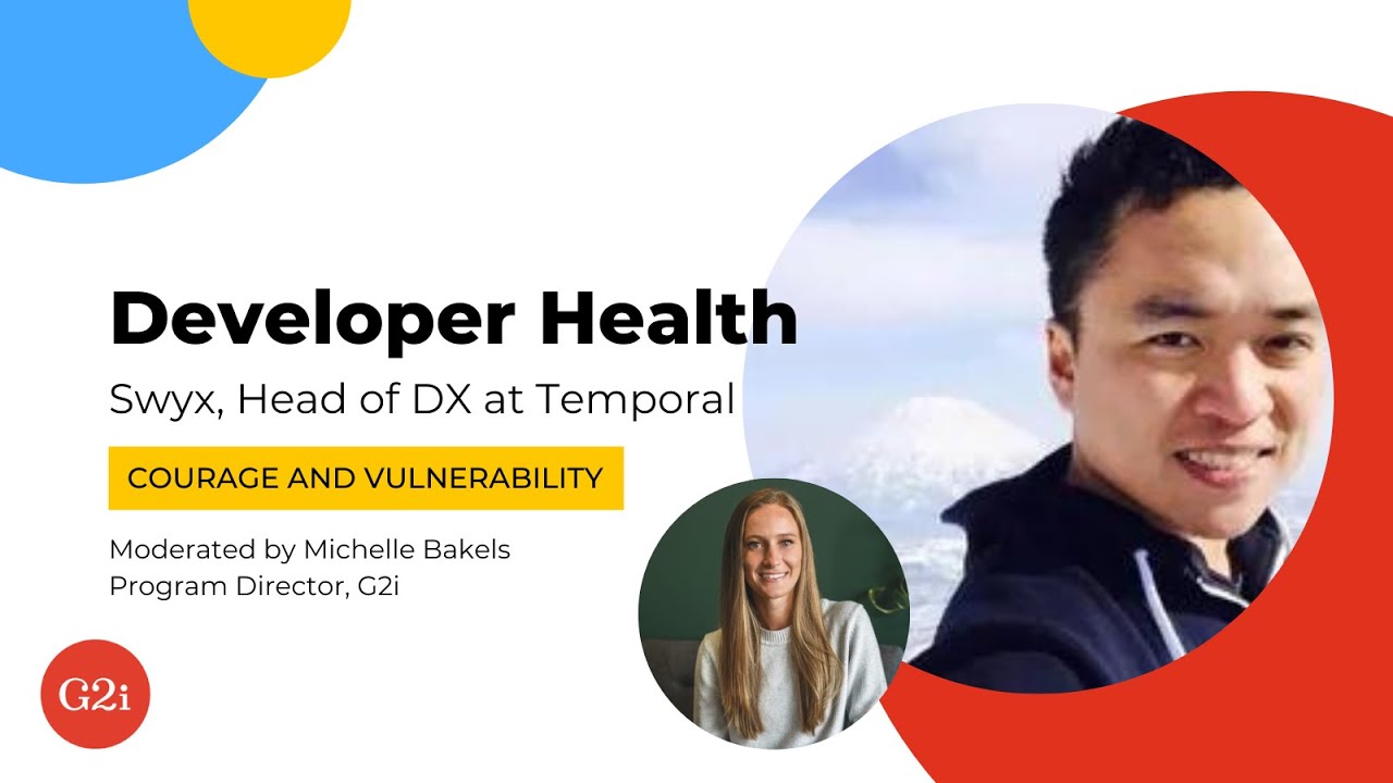 Developer Health Space -- Courage and Vulnerability with Swyx
