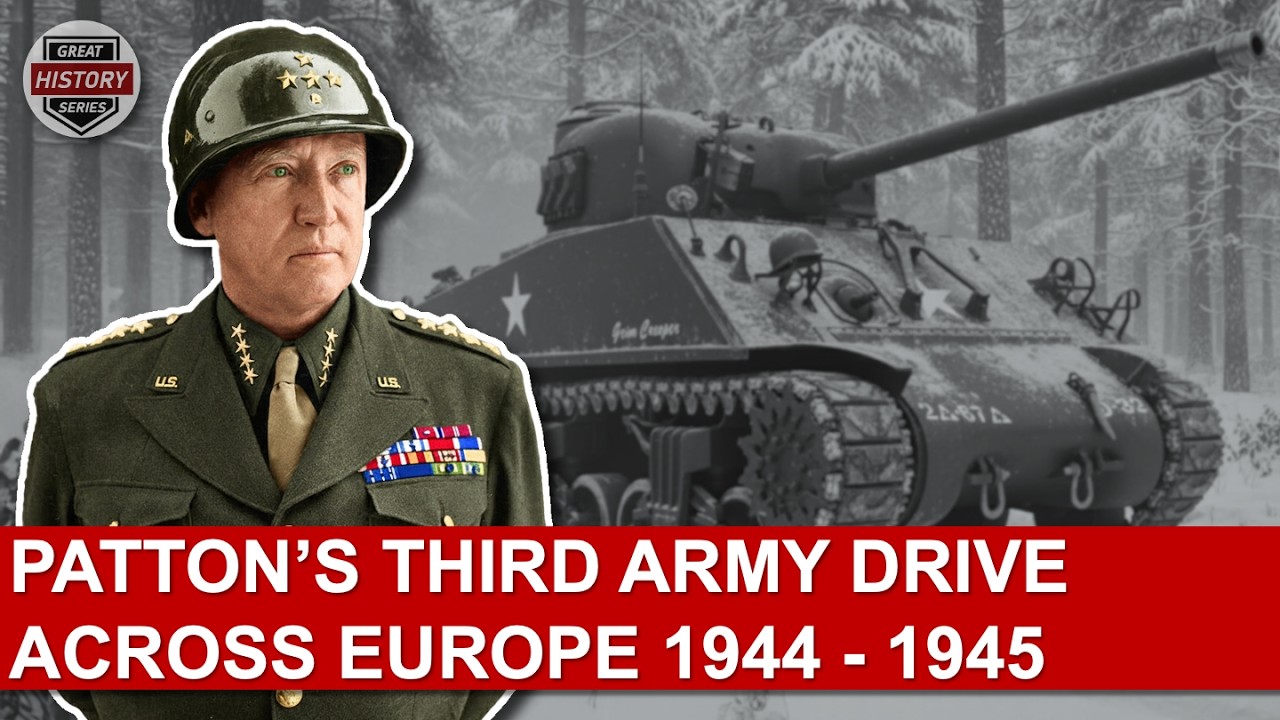 Patton and the U.S. Third Army in Europe WW2