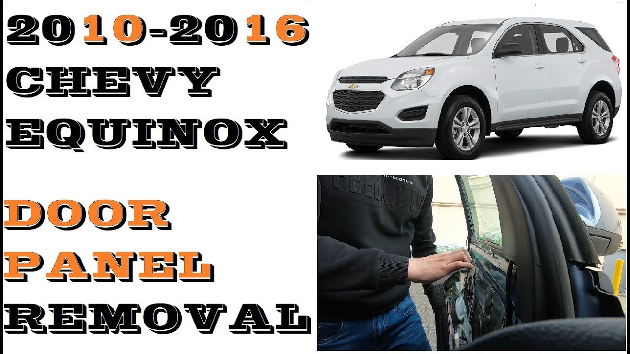 Как снять дверную панель на Chevrolet Equinox 2010-2016