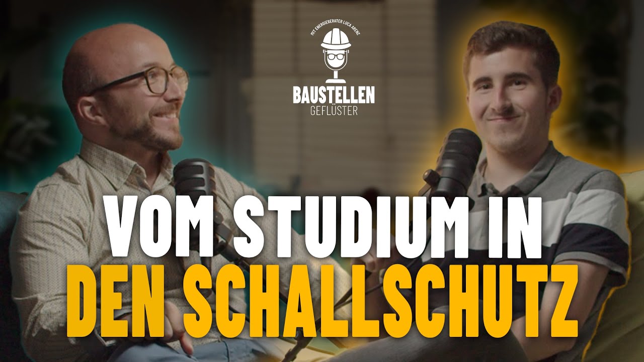 Vom Werkstudent zum Schallschutz-Profi | Mitarbeiter Vincent über Arbeit, Studium & Leidenschaft