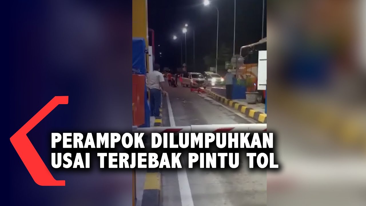 Terjebak di Pintu Keluar Tol Pasuruan Probolinggo, Kawanan Perampok Dilumpuhkan Polisi