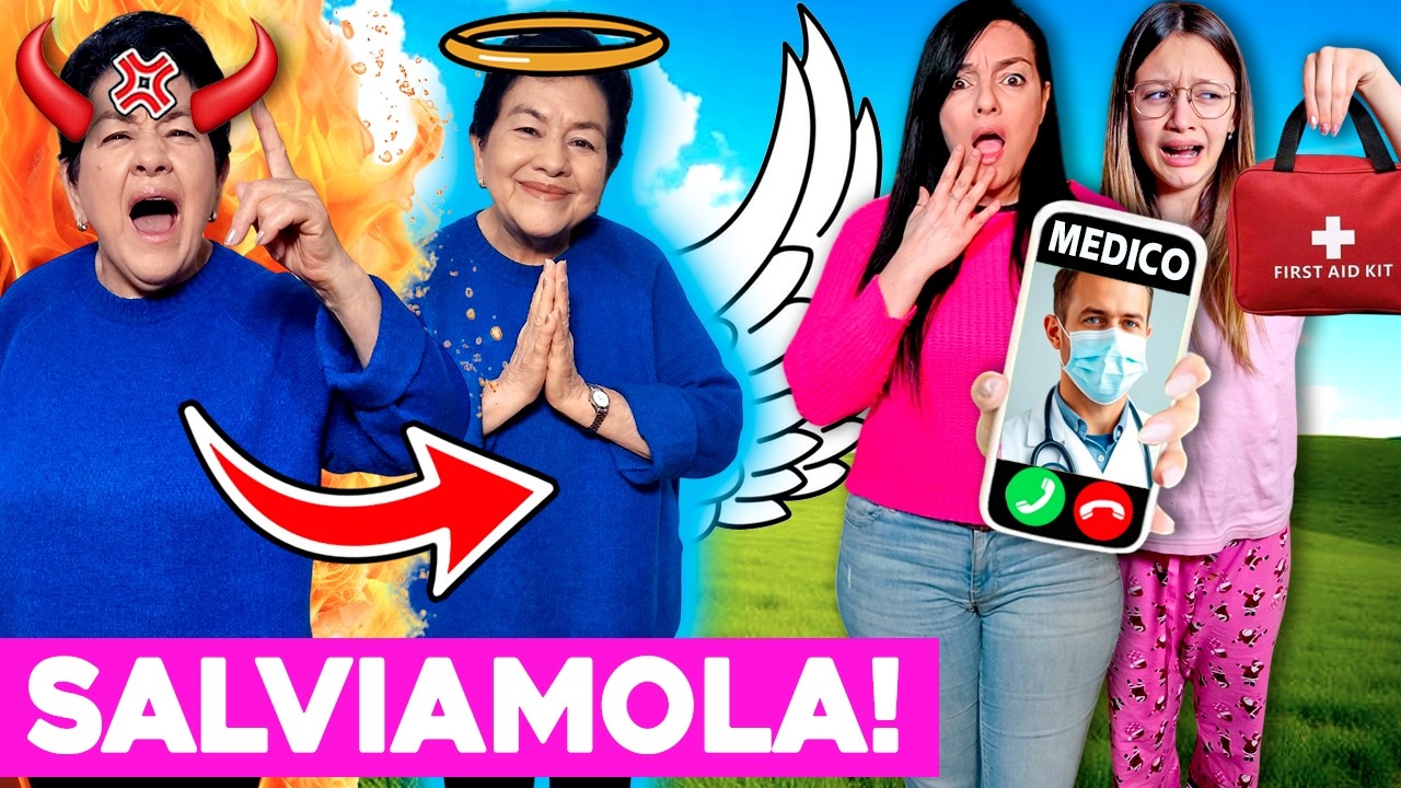 SALVIAMO LA NONNA ROSY CATTIVA! CURIAMOLA PER FARLA TORNARE LA NONNA BUONA!  CHIAMIAMO IL DOTTORE