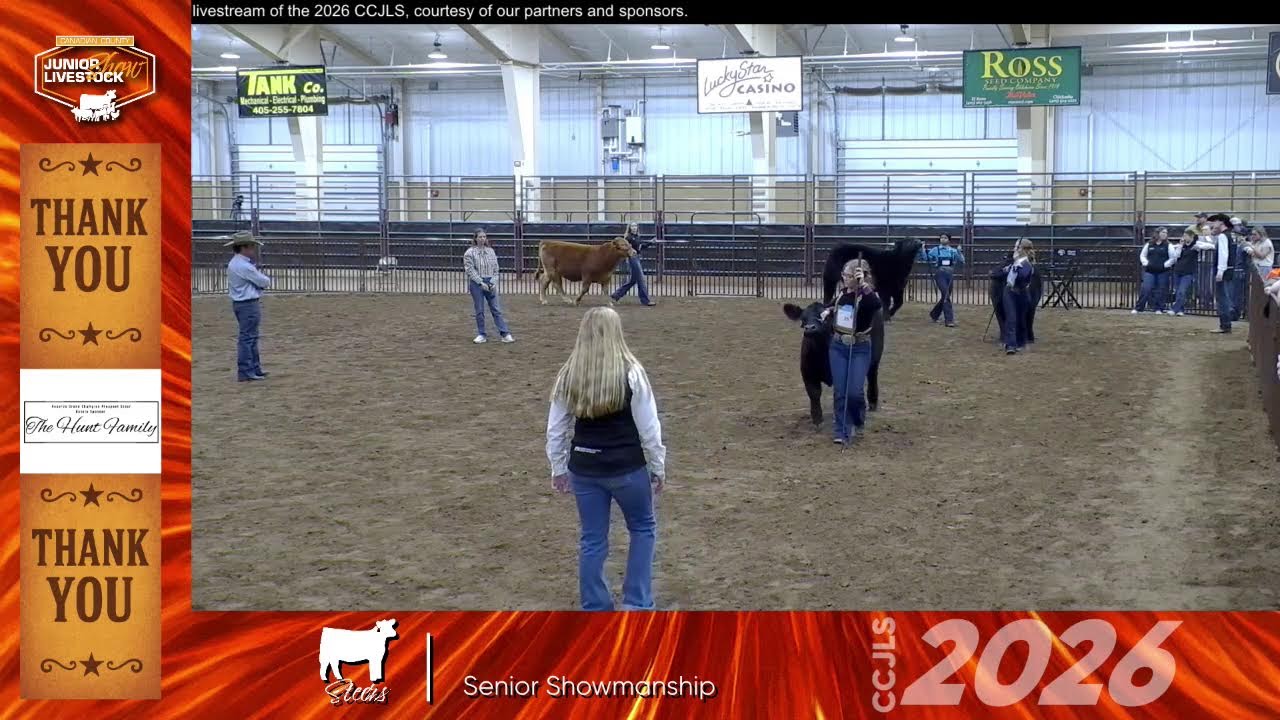 2026 Canadian County Junior Livestock Cattle Show