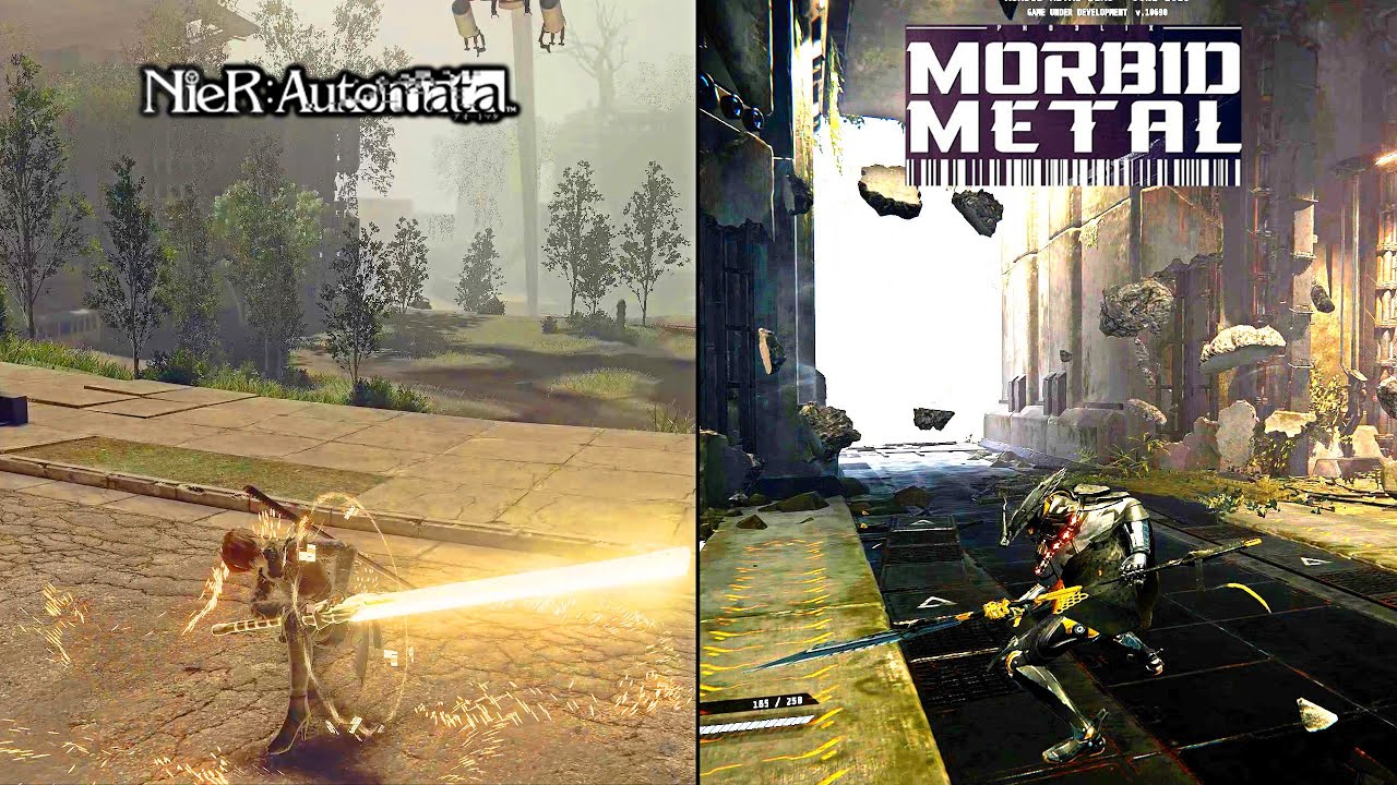 Morbid Metal Vs Nier Automata | Comparison