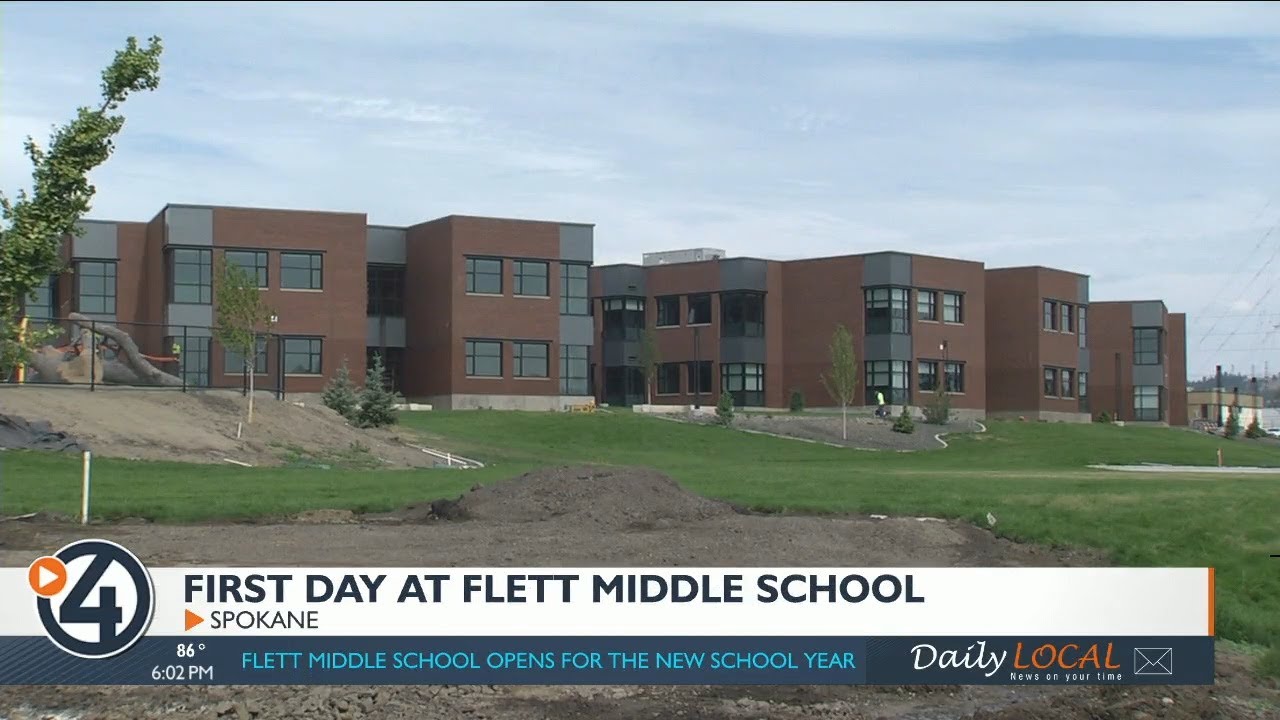 ‘You are welcome here’: Flett Middle School opens to students, teachers for the new school year