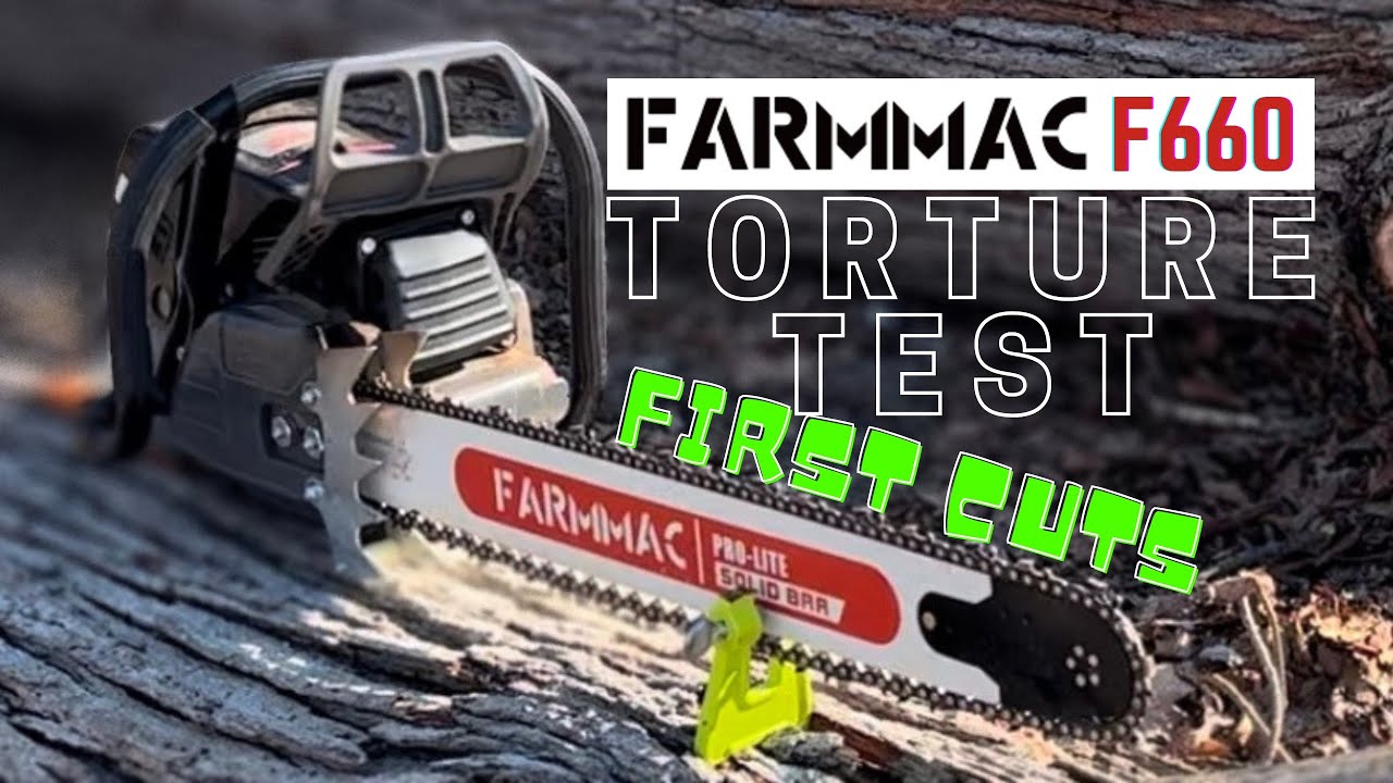Neotec’s Stihl 660 Chainsaw Clone | FarmMac F660 | First Cuts out of the box