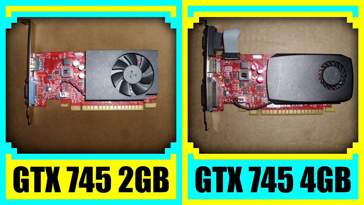 GTX 745 2GB vs GTX 745 4GB in 2022