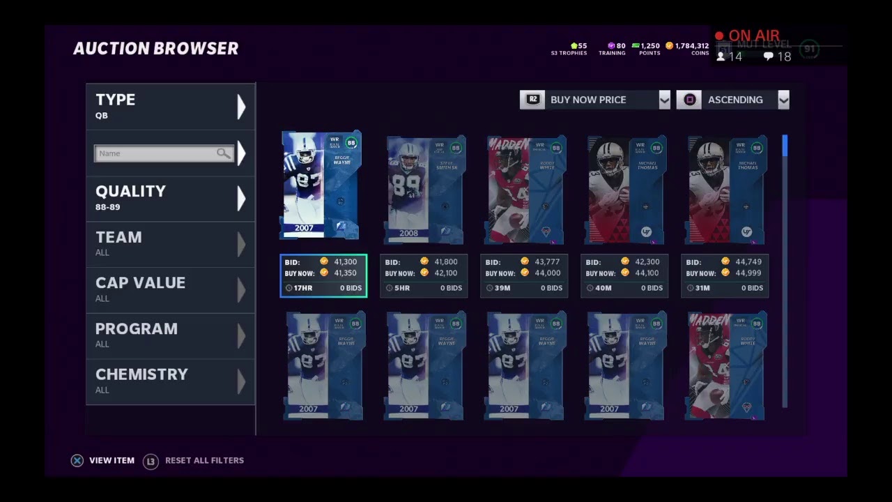 MUT 21 weekend league gameplay to 18 wins? 8-3 start!!!