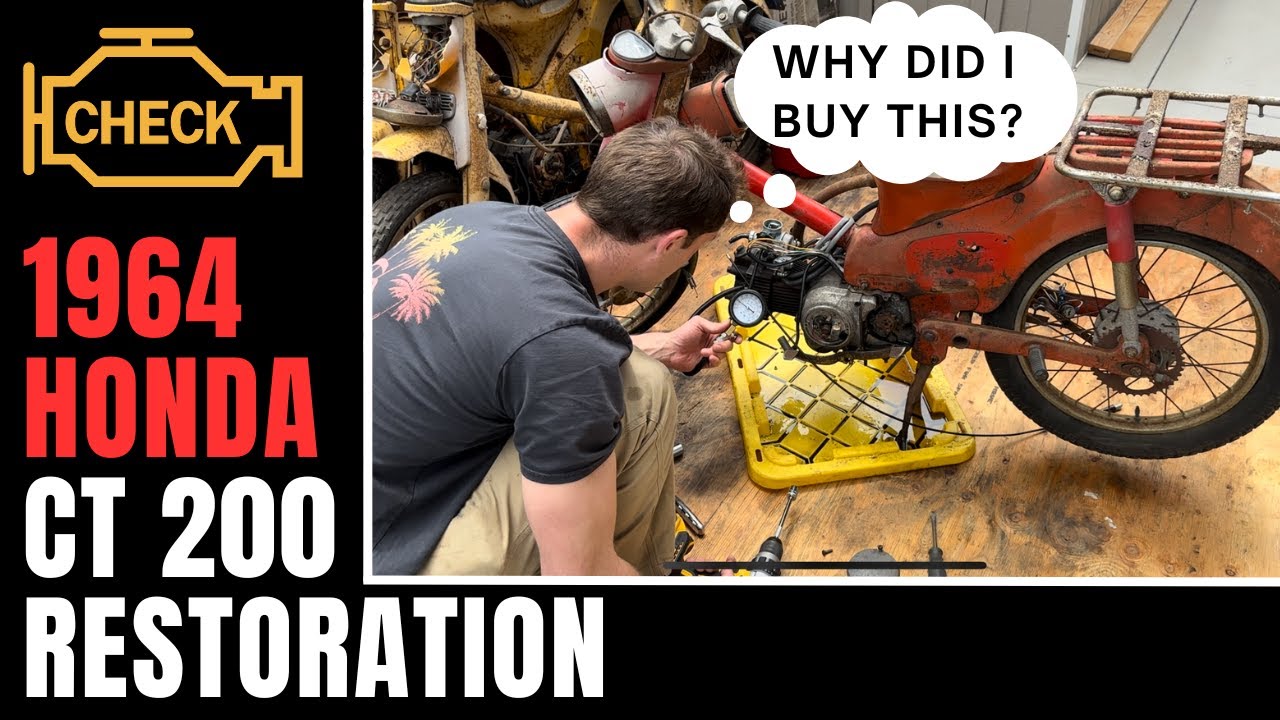 Man vs. Bike: Honda Trail 90 Restoration