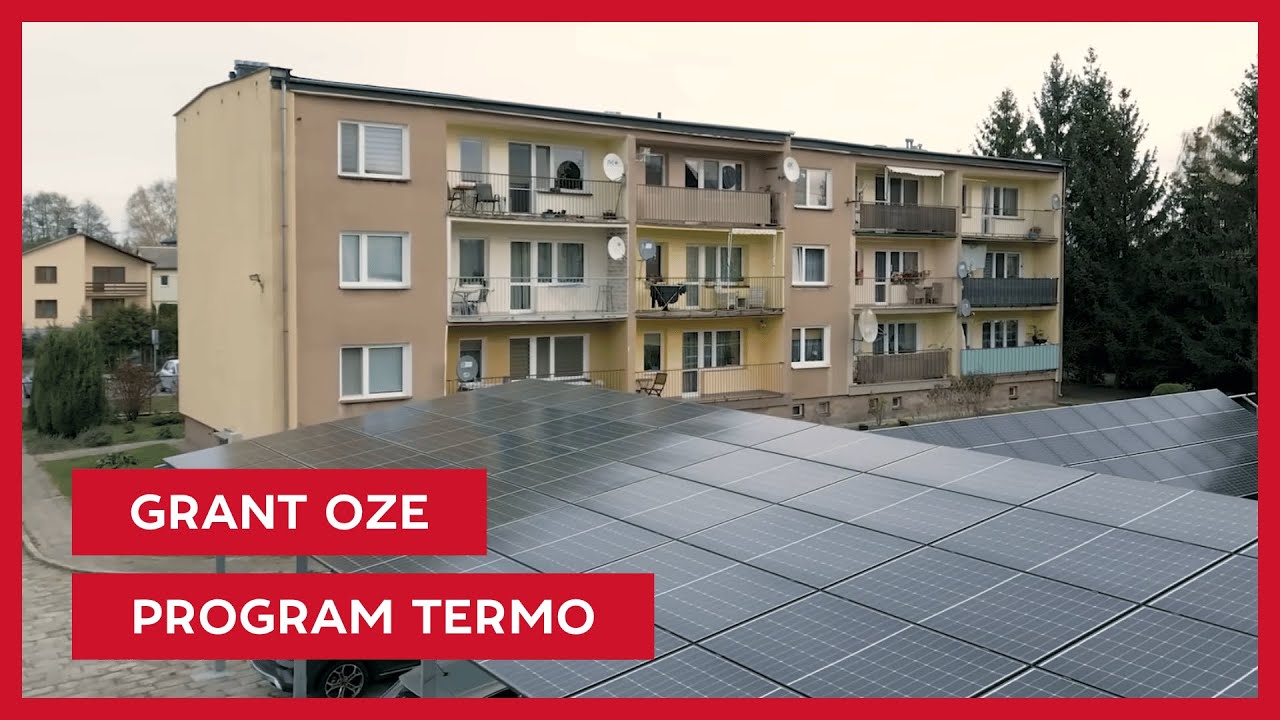 Grant OZE. Jak obniżyć koszty ogrzewania w małej wsp&oacute;lnocie mieszkaniowej? | Program TERMO