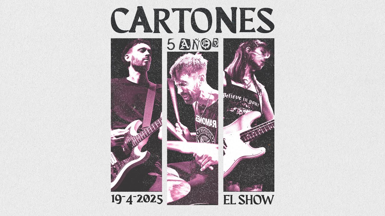 Cartones 5 a&ntilde;os en vivo - Show completo - Strummer 19.04.25