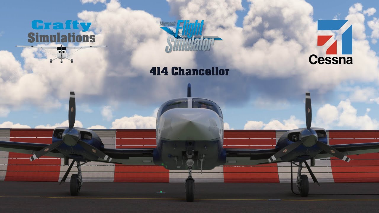 MSFS2020 | FlySimware Cessna 414 Chancellor | Circuit Work