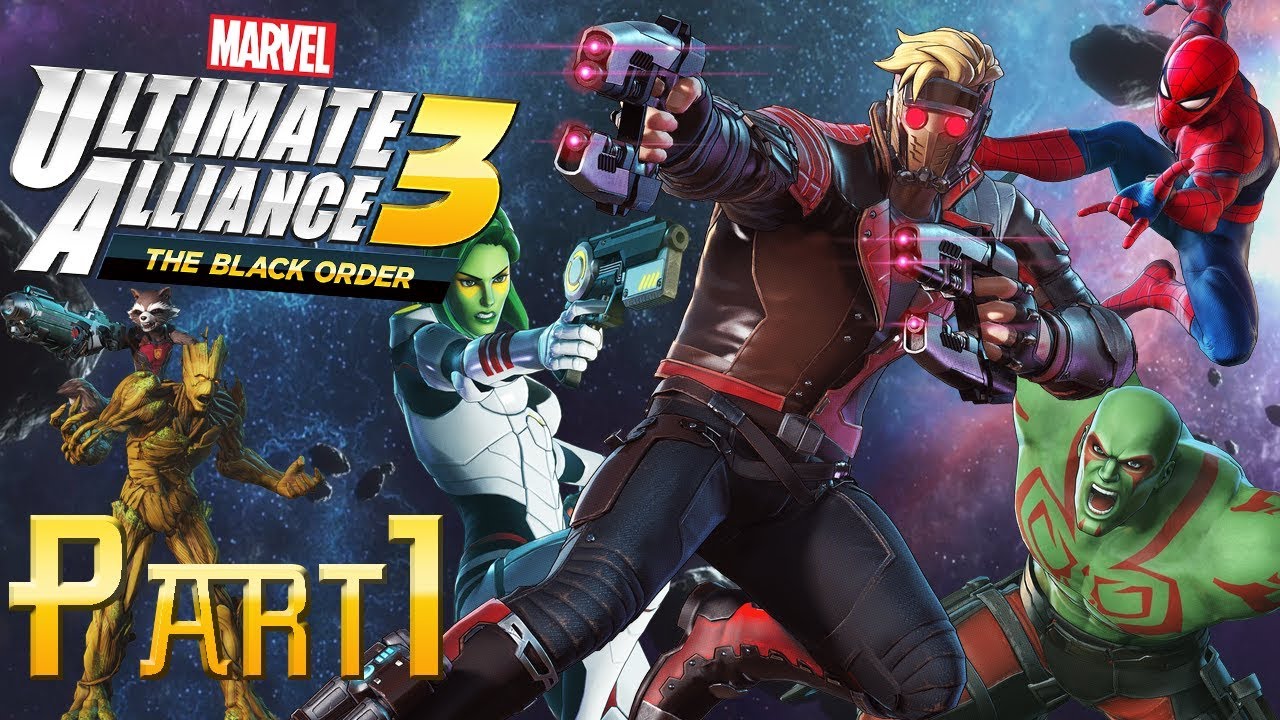 Marvel Ultimate Alliance 3 The Black Order Gameplay Walkthrough Part 1 Kree Ship! (Nintendo Switch)