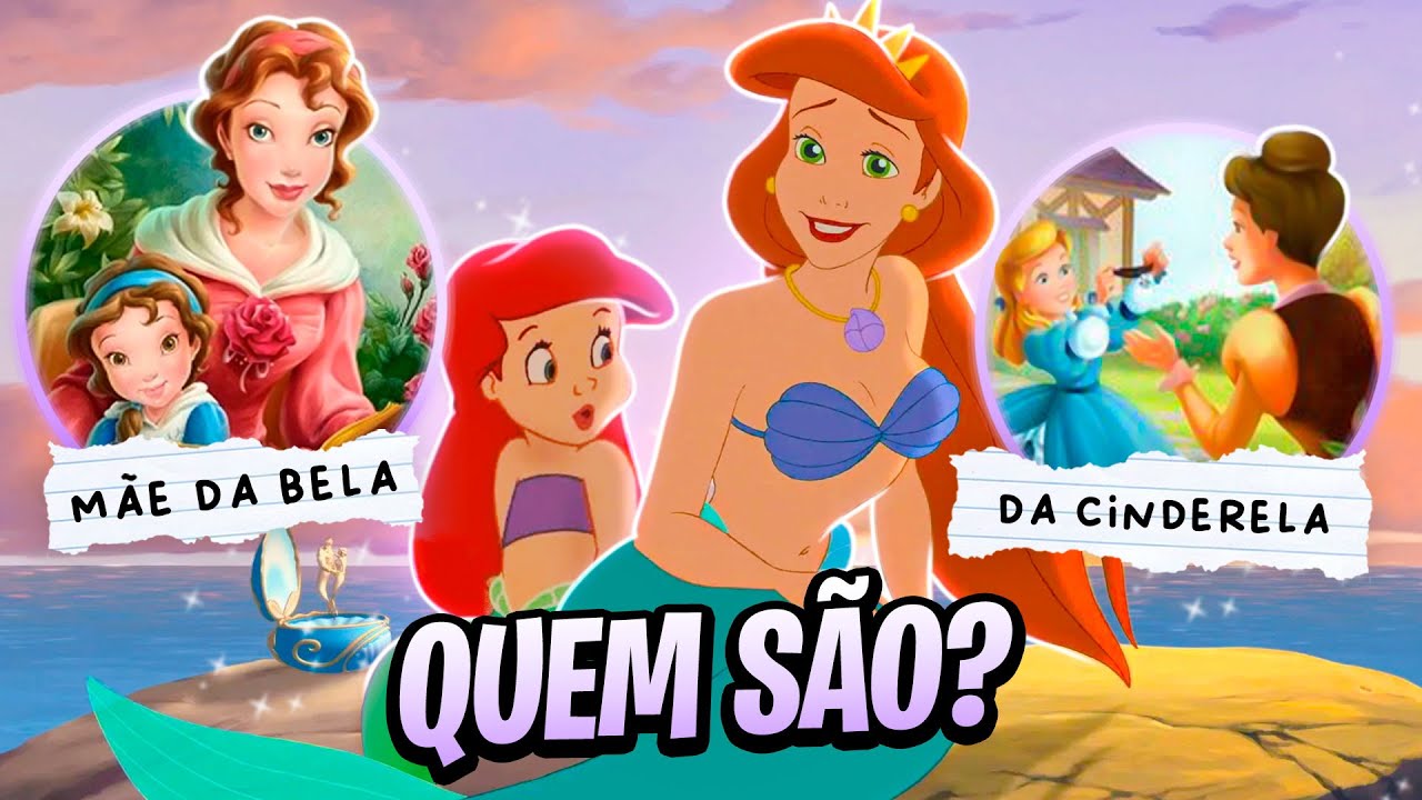 QUEM SÃO AS MÃES das PRINCESAS DISNEY?? 💥 | Tudo sobre