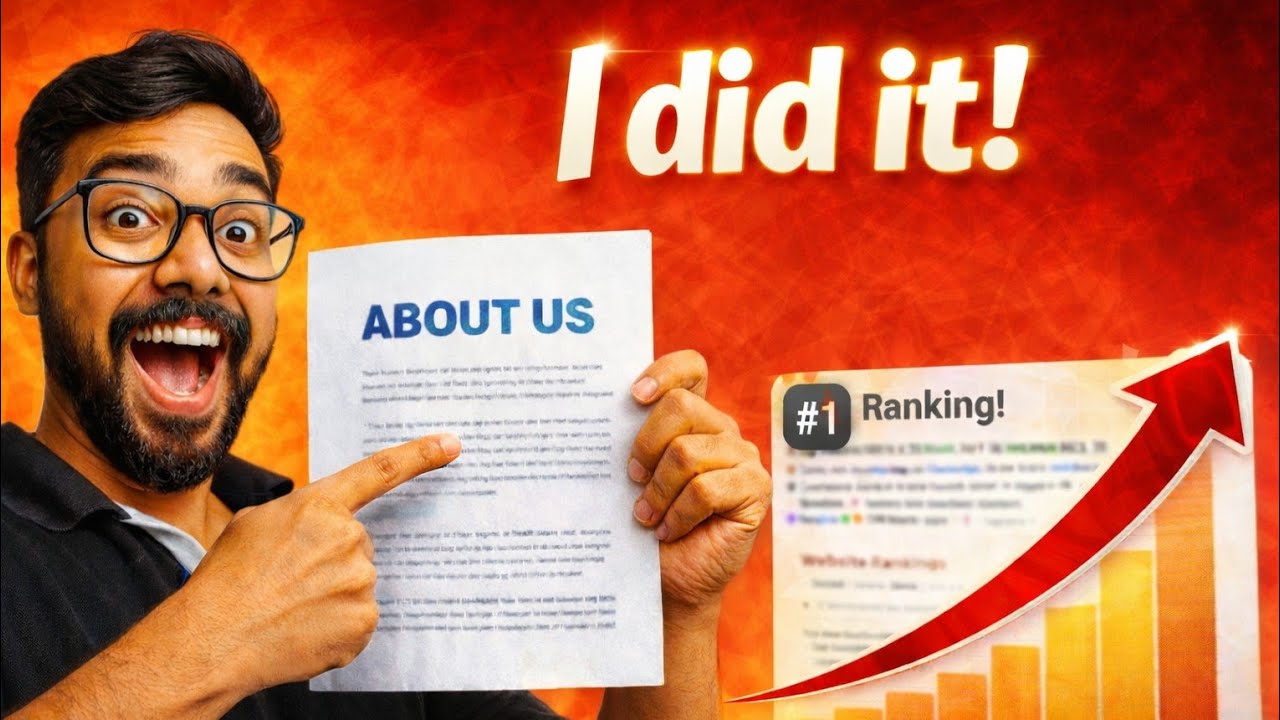 This About Us Page Change Skyrocketed My Website Trust & Rankings🔥