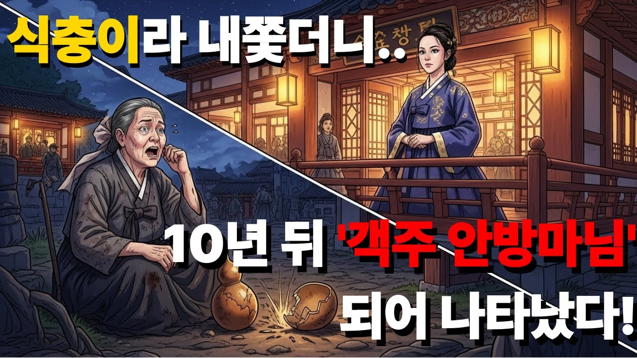 보리밥만 축낸다고 쫓겨난 며느리, 10년 뒤 객주 안방마님 되어 나타나니 시어머니가 땅을 치네!  | #야담 #옛날이야기 #전설의고향 #권선징악 #인생역전 #인과응보