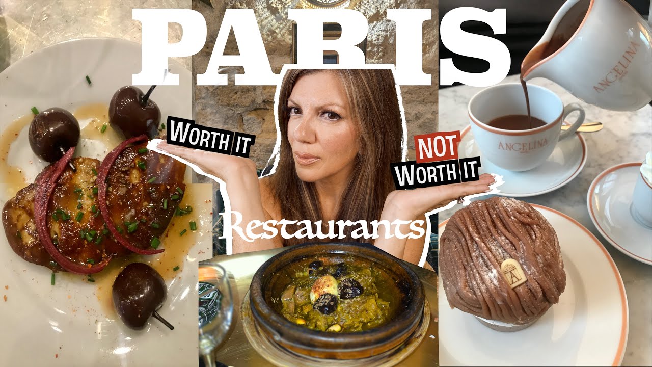 Where to eat in Paris.  I’m showing you the truth! Some of these Paris restaurants are NOT worth it