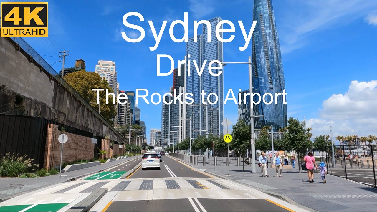 Driving The Rocks to Airport | Sydney Australia