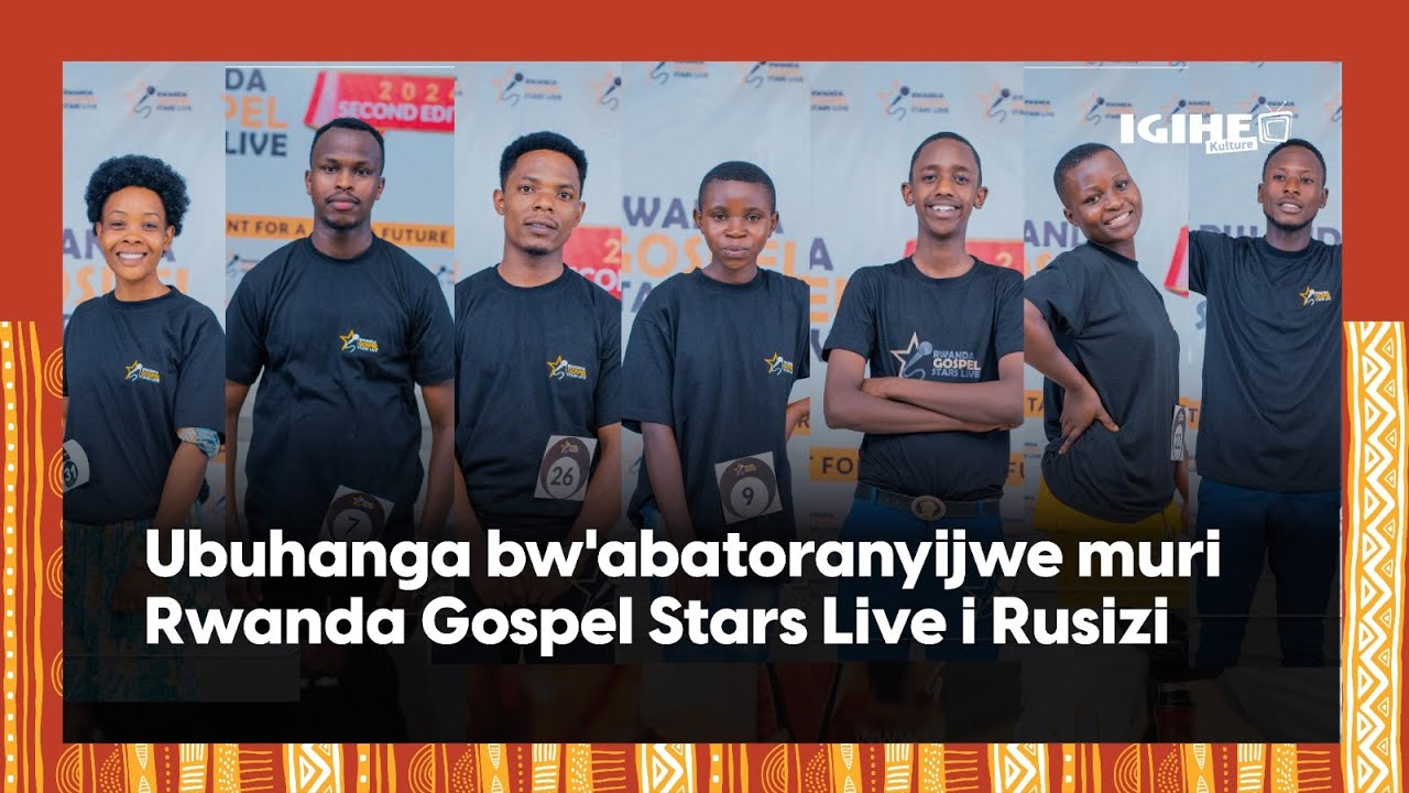 Bafite impano zitangaje🔥🔥|| Ubuhanga bw'abatoranyijwe muri Rwanda Gospel Stars Live i Rusizi