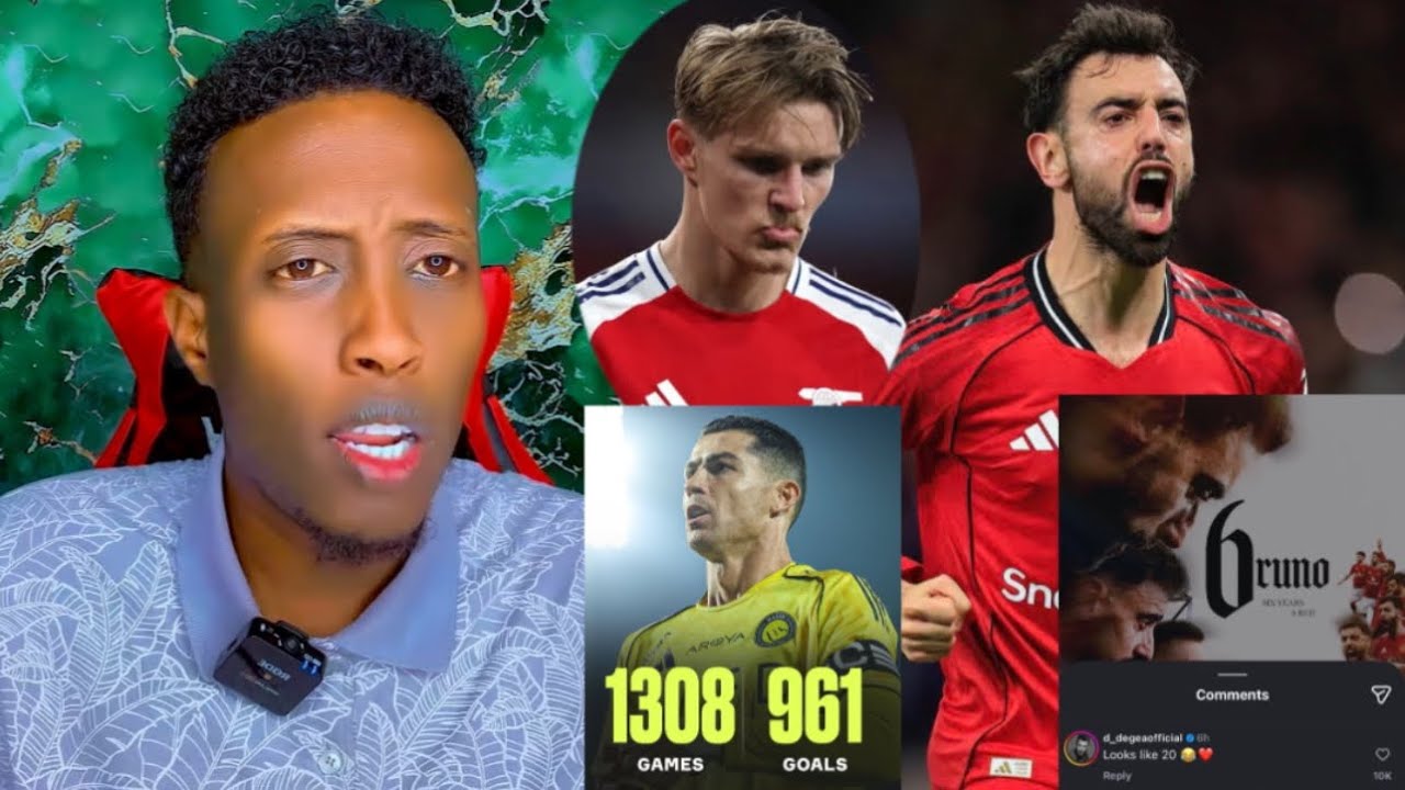 🚨Carrick Oo Bruno Mustaqbalkiisa ka hadlay, Scholes Oo Ødegard ku dhagan, CR7 Oo Goal kale dhaliyay