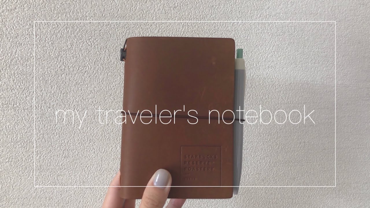 持ち歩き用トラベラーズノートの中身紹介