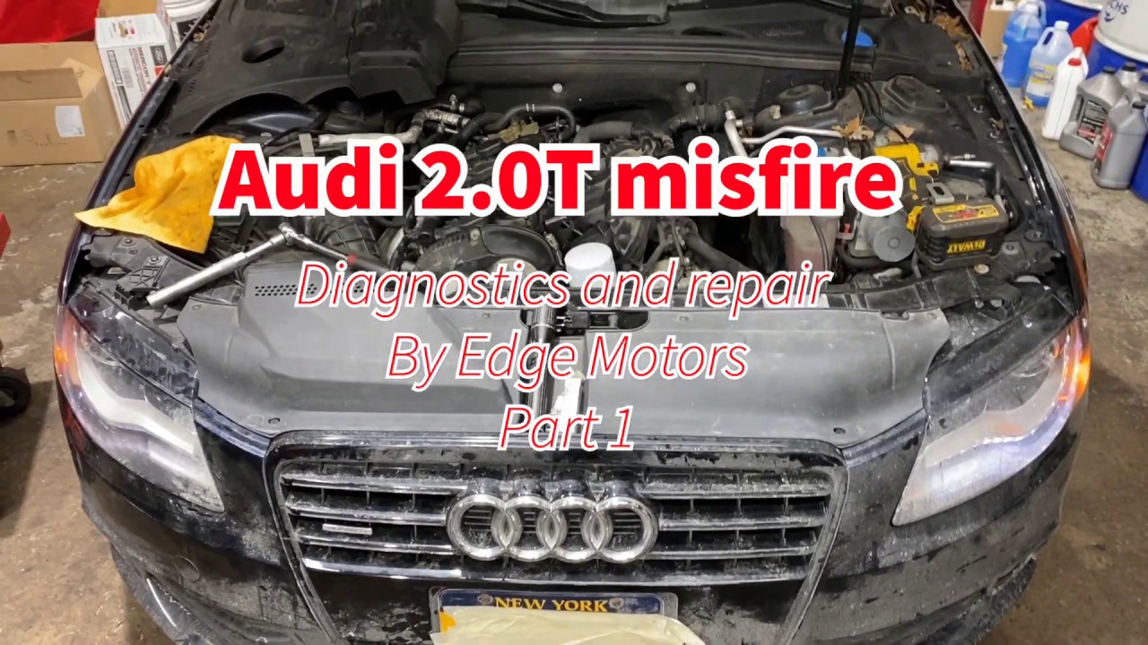 Диагностика пропусков зажигания Audi 2.0T от Edge Motors