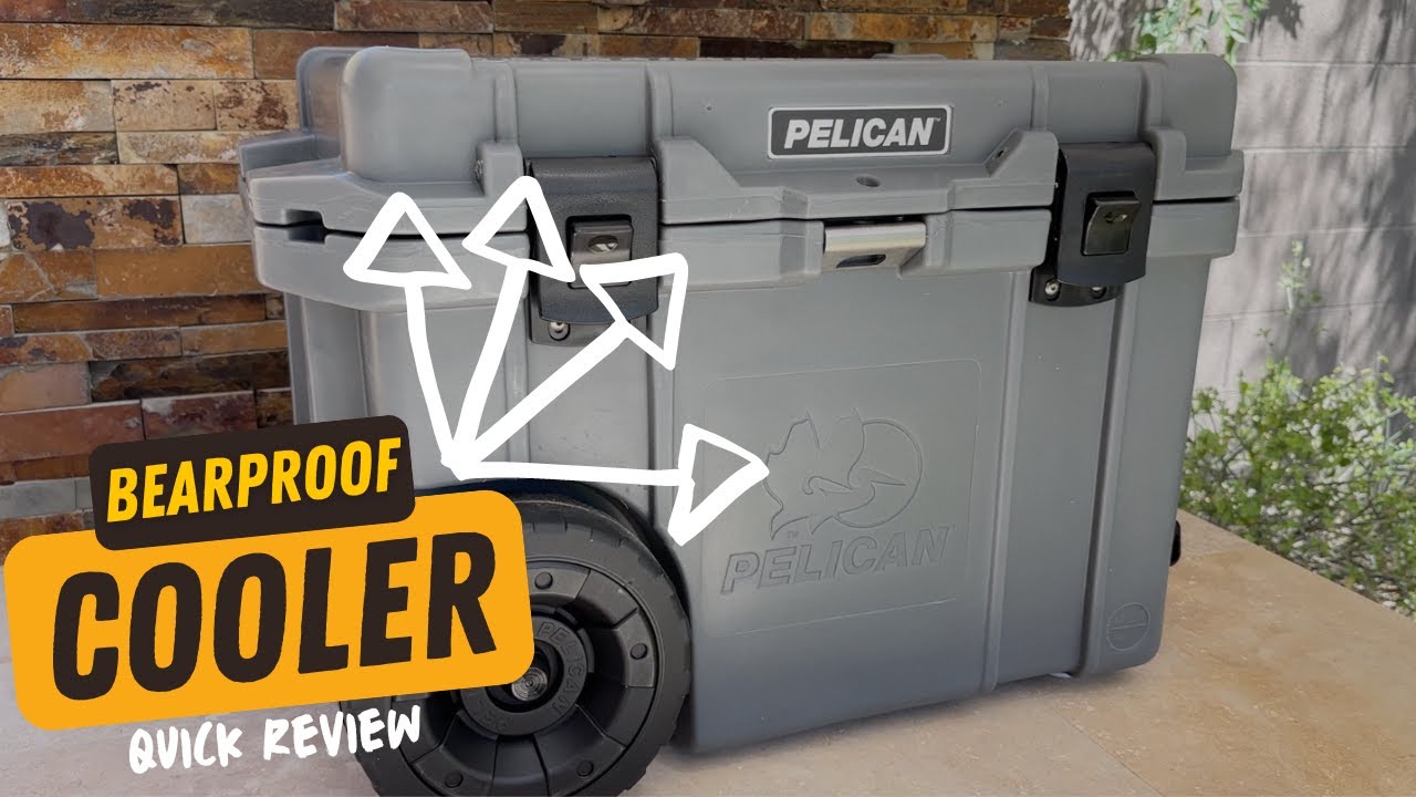 A Great Bear-Resistant Cooler: Pelican 45 Quart Elite Cooler (QUICK REVIEW)