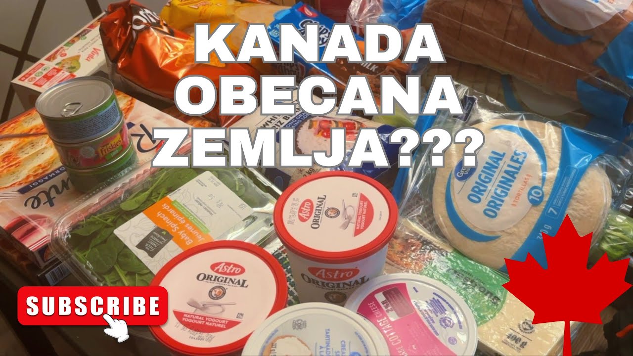 Zivot na BUDZETU od 100$ NEDELJNO u Kanadi 🇨🇦 Plus pravimo jeftine oblande 👍