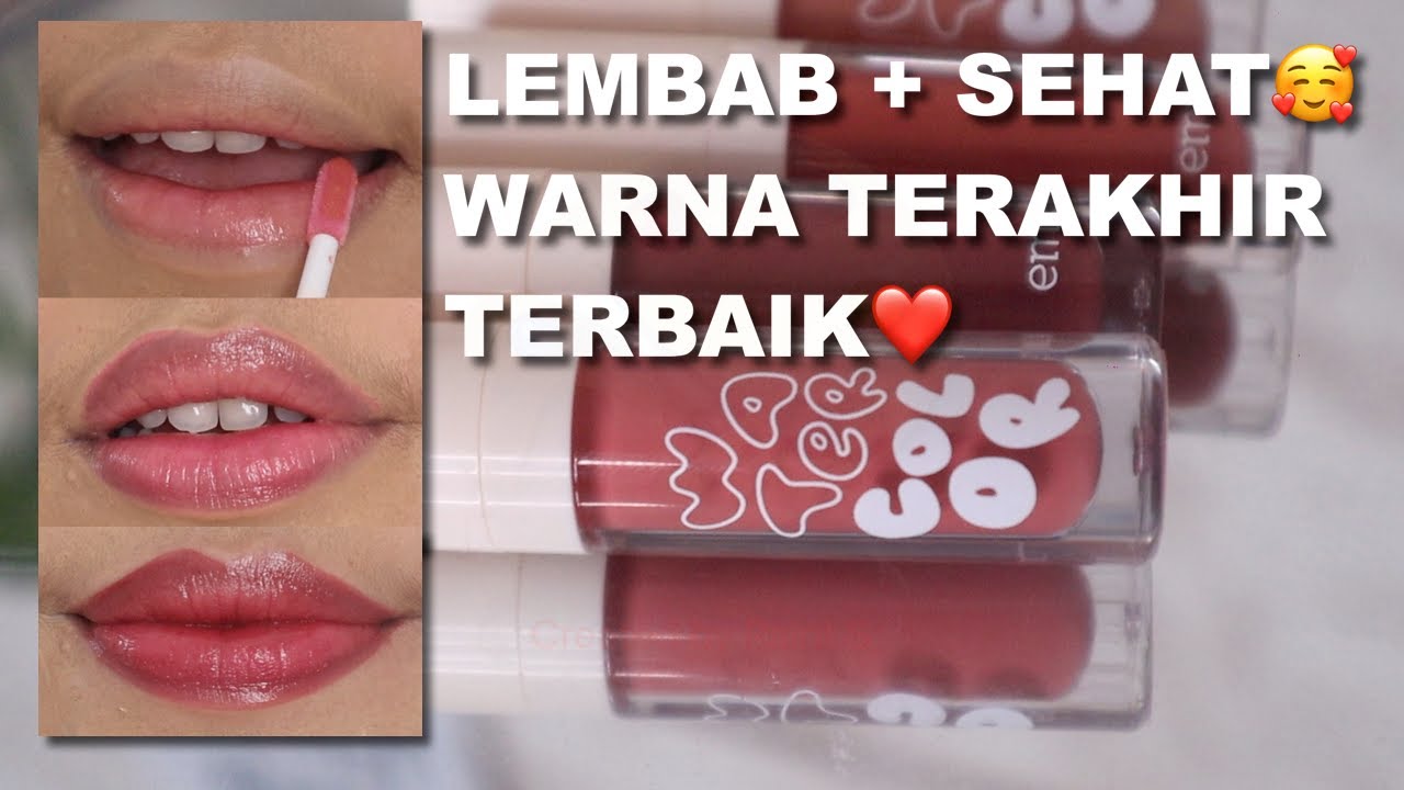 EMINA WATER COLOR LIP SERUM REVIEW | LEMBAB TAPI FINISHNYA KOK BEGINI ?🥺 | Maria Soelisty