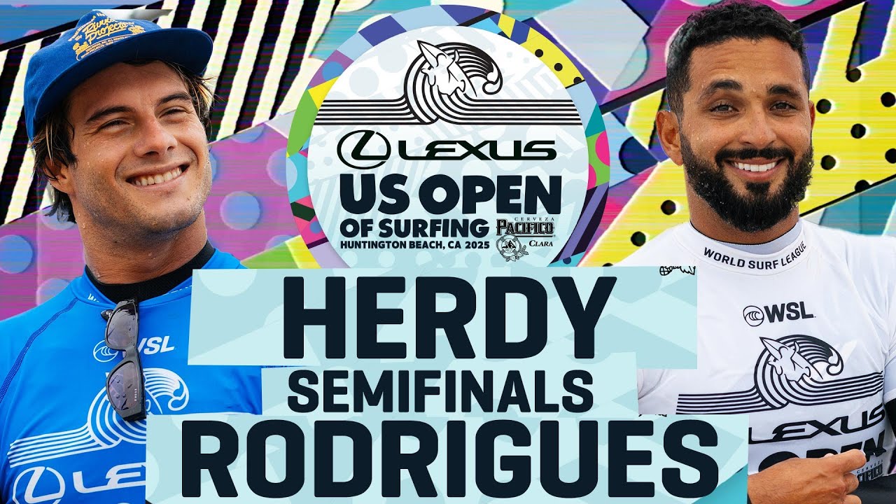 Mateus Herdy vs Michael Rodrigues | Lexus US Open of Surfing 2025 - Challenger Semifinals