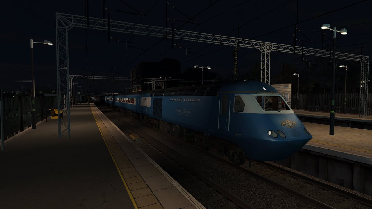 Train Simulator Classic 1Z21 0609 Watford Junction to Edinburgh Midland Xmas Pullman HST Railtour