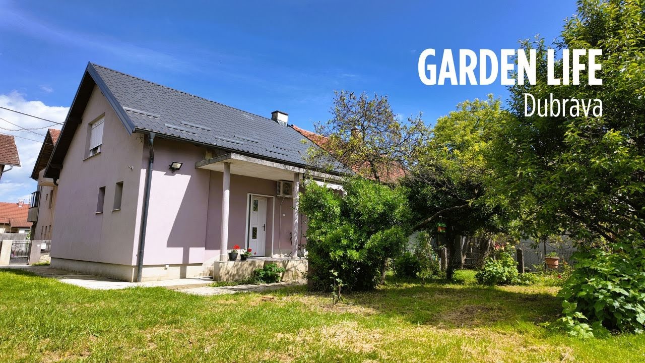 Garden Life | Trosobna kuća s vrtom za najam · Dubrava, Zagreb (4K video)