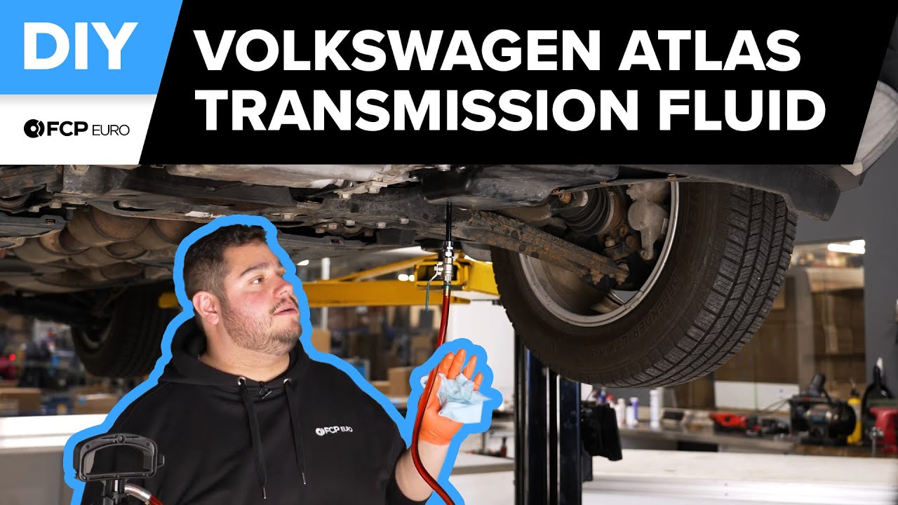 Volkswagen Atlas Transmission Fluid Replacement DIY (2018-2021 VW MQB Atlas, Arteon, Tiguan)