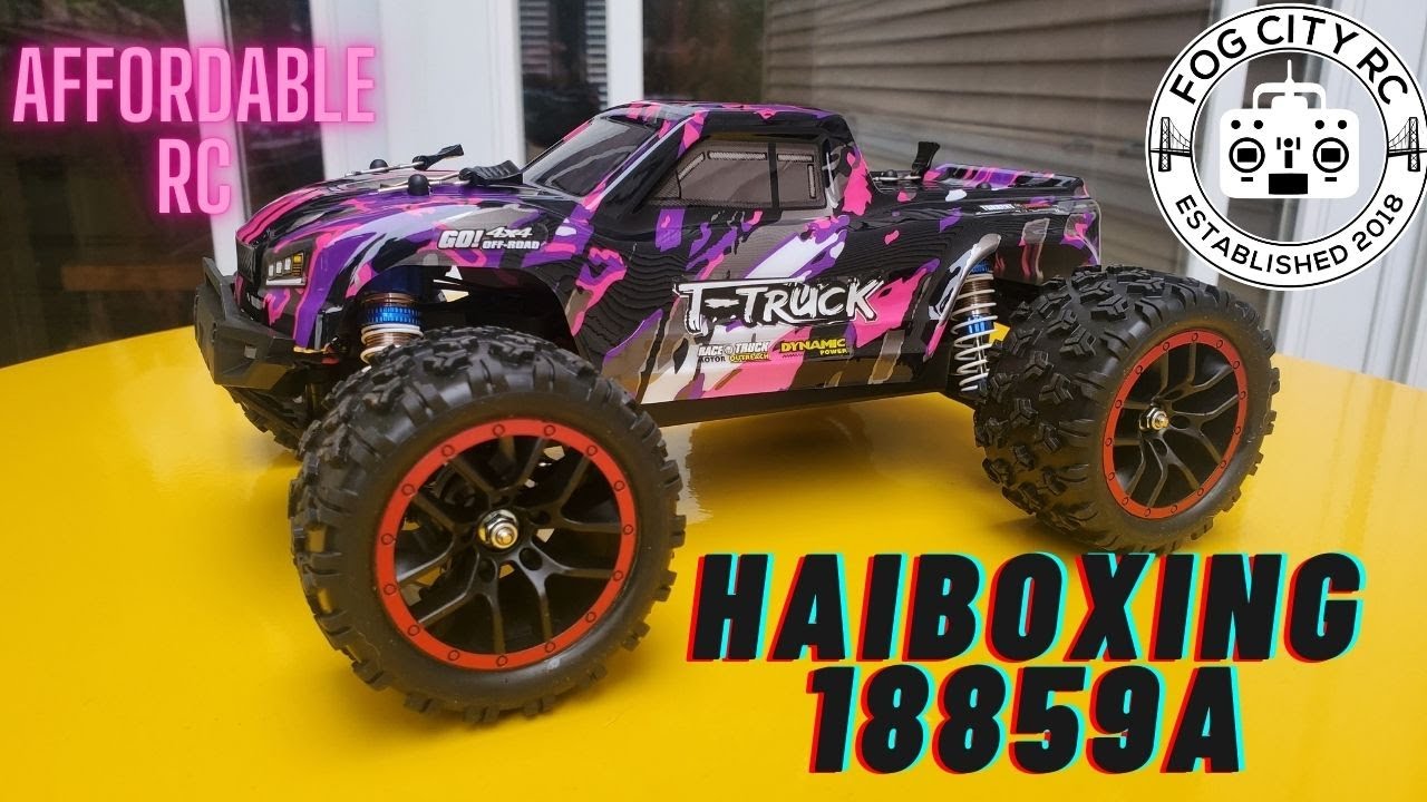 Haiboxing/HBX 1/18 Scale 4x4.  Brushless Model 18859A.  Unbox, walk around and run! Affordable Fun!