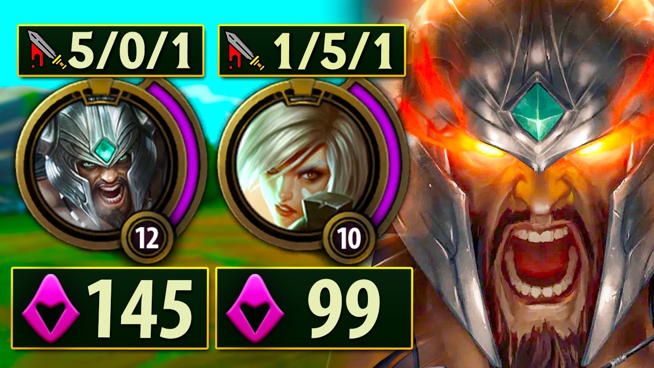 RIVEN COULDN&rsquo;T HANDLE MY TRYNDAMERE TOP